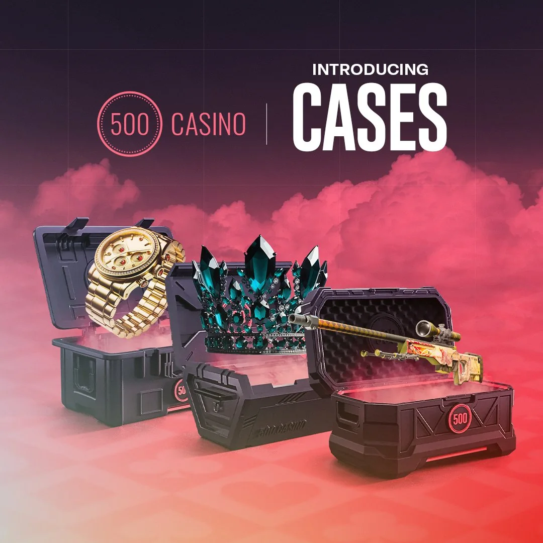 500 Casino promo code CSGONAV and CS2 case opening